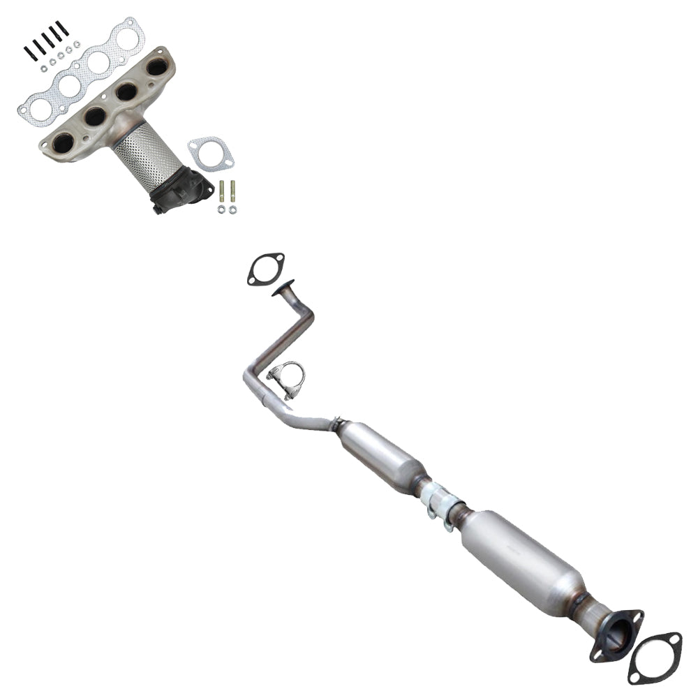 2017-2018 Kia Forte 2.0L Manifold Converter & Catalytic w/ Resonator Kit