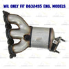 2011-2015 Volvo XC70 3.2L EPA Approved Exhaust Driver-Side Manifold Converter