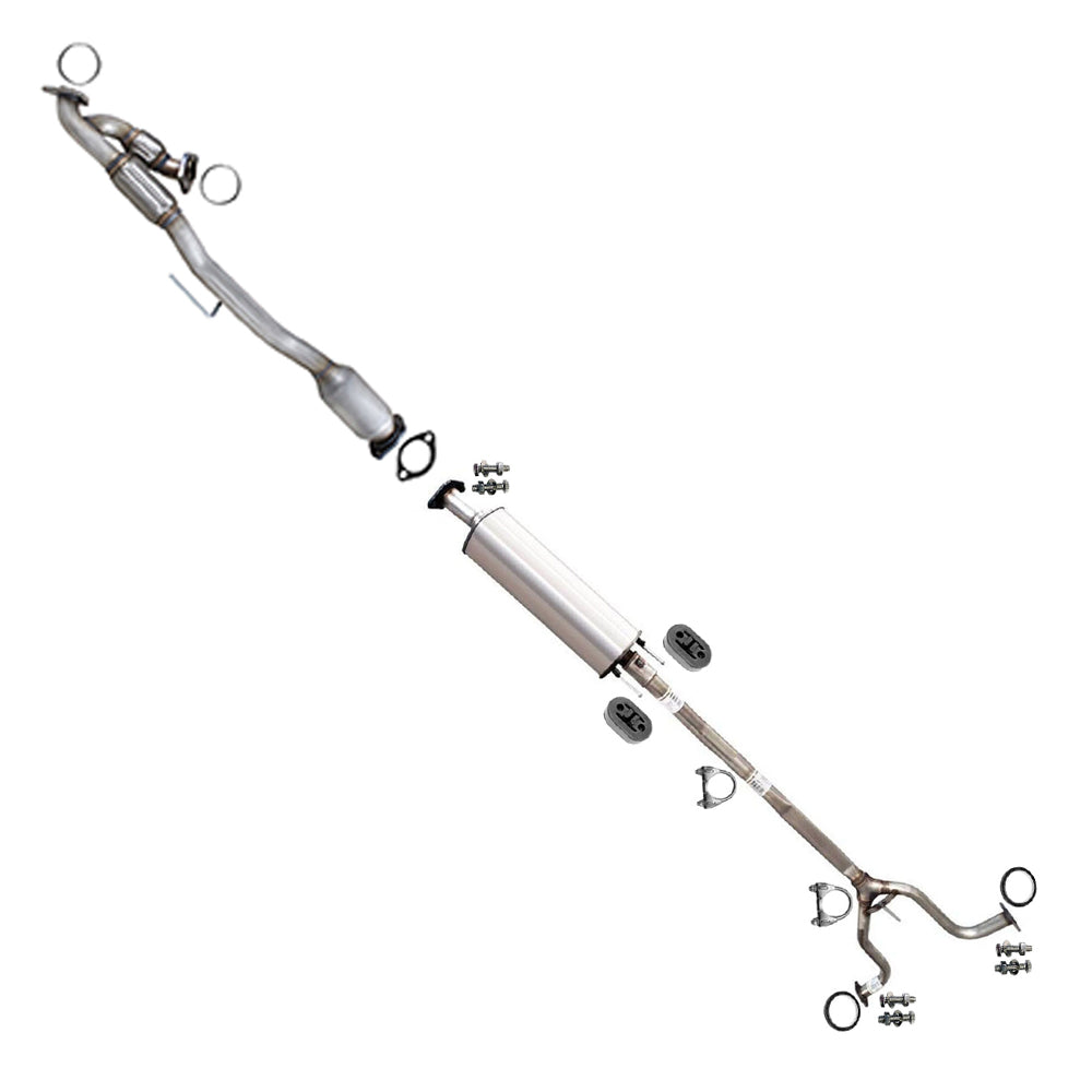 2007-2009 Nissan Altima 3.5L Rear Catalytic Converter and Resonator Y Pipe | EPA Approved