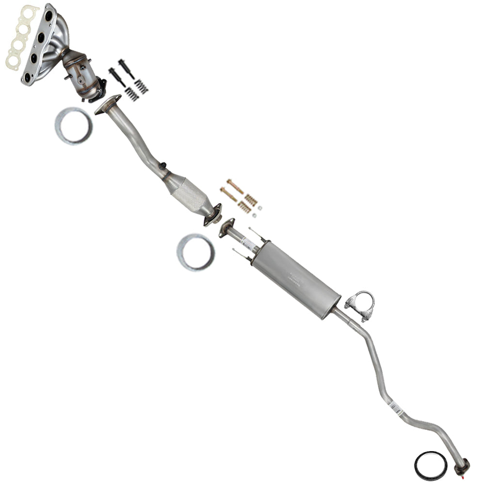 2013-2019 Nissan Sentra 1.8L EPA Approved Manifold w/ Rear Catalytic & Resonator Kit