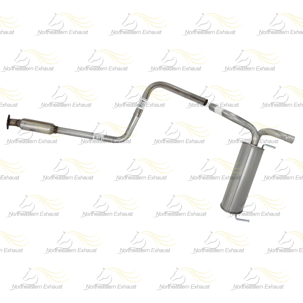 2016 Chevy Cruze Limited & 2011-2015 Cruze 1.4L EPA Approved Rear Catalytic Resonator Muffler Kit