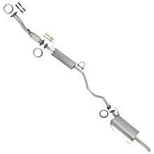 2013-2019 Nissan Sentra 1.8L EPA Approved Rear Catalytic, Resonator & Muffler Exhaust Kit