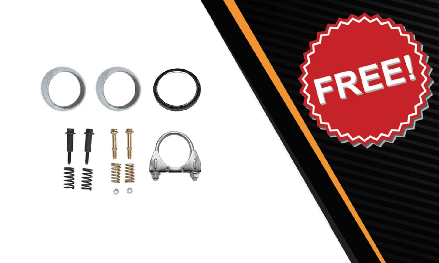 2013-2019 Nissan Sentra 1.8L EPA Approved Rear Catalytic, Resonator & Muffler Exhaust Kit