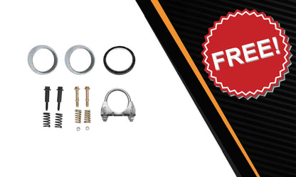2013-2019 Nissan Sentra 1.8L EPA Approved Rear Catalytic, Resonator & Muffler Exhaust Kit