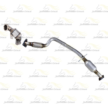 2011-2015 Cruze 1.4L & 2016 Cruze Limited 1.4L Front & Rear Catalytic Resonator Kit EPA Approved