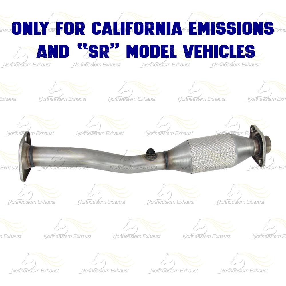 2013-2019 Nissan Sentra 1.8L EPA-Approved Rear Catalytic Resonator & Muffler Exhaust Kit