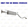 2013-2019 Nissan Sentra 1.8L Stainless Steel Resonator and Muffler Exhaust Kit