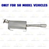 2013-2019 Nissan Sentra 1.8L Stainless Steel Resonator and Muffler Exhaust Kit