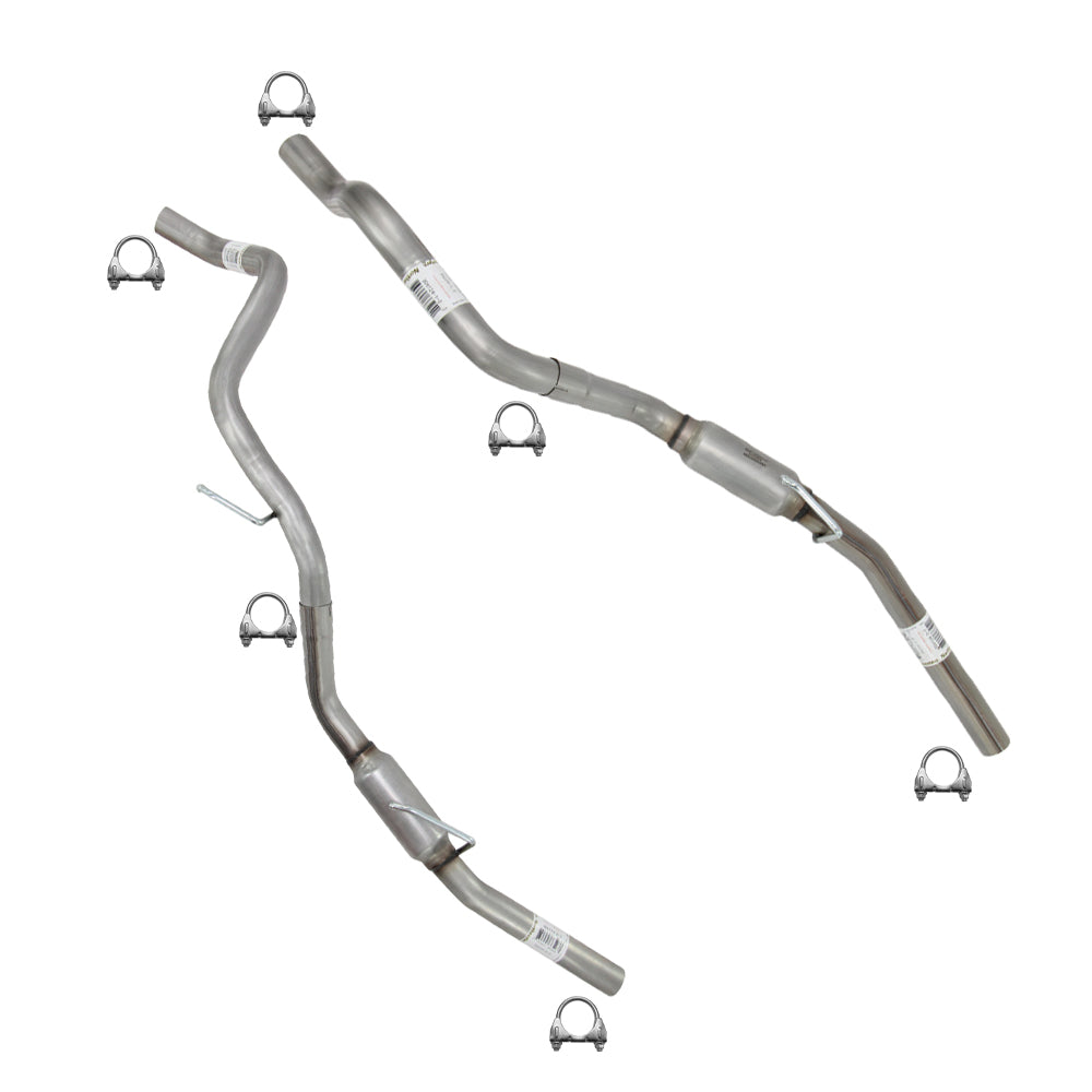 2009-2010 Dodge Ram 1500 5.7L Stainless Steel Exhaust Pair of Tail Pipe