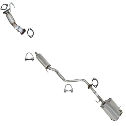 2014-2016 Elantra GT 2.0L Stainless Steel Front Pipe Resonator Muffler Exhaust Kit
