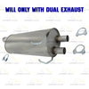 2009-2010 Dodge Ram 1500 5.7L Stainless Steel Direct-Fit Exhaust Muffler