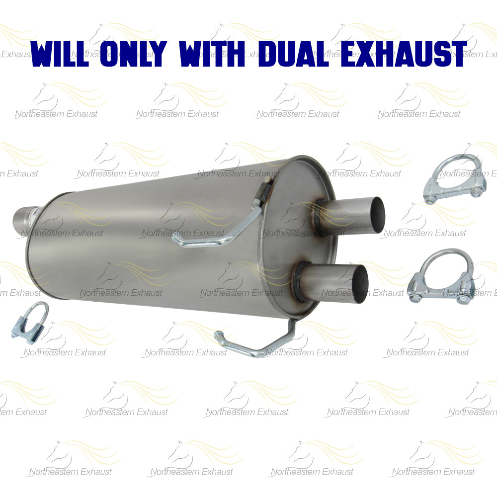 2009-2010 Dodge Ram 1500 5.7L Stainless Steel Direct-Fit Exhaust Muffler