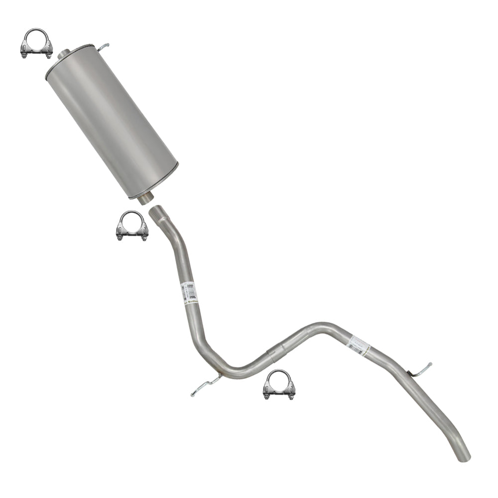2005-2017 Honda Odyssey 3.5L Stainless Steel Muffler Tail Pipe Exhaust Kit