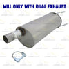 2011-2018 RAM 1500 5.7L Stainless Steel Direct-Fit Exhaust Muffler