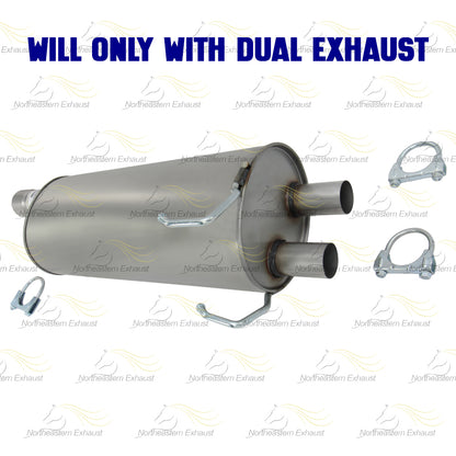 2011-2018 RAM 1500 5.7L Stainless Steel Direct-Fit Exhaust Muffler