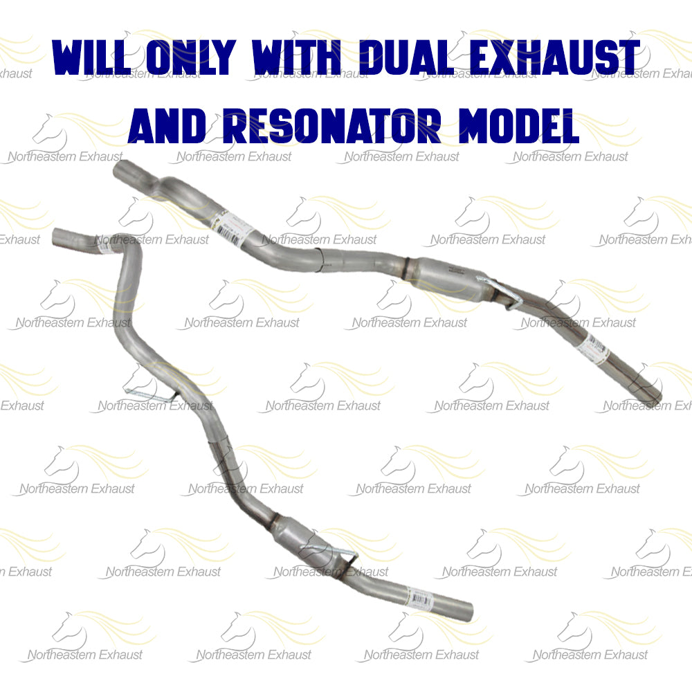 2009-2010 Dodge Ram 1500 5.7L Stainless Steel Pair of Tail Pipe Muffler Kit