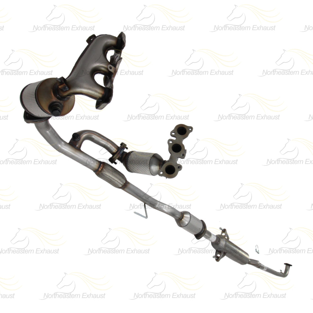 2004-2006 Lexus ES330 3.3L Passenger & Driver-side Exhaust EPA Manifold Rear Catalytic Resonator Pipe