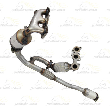 2004-2006 Lexus ES330 3.3L Passenger & Driver-side Exhaust EPA Manifold Rear Catalytic Resonator Pipe