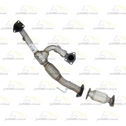 2014 Honda Odyssey 3.5L Front Y-Pipe Rear Catalytic Resonator Exhaust Kit | EPA Approved