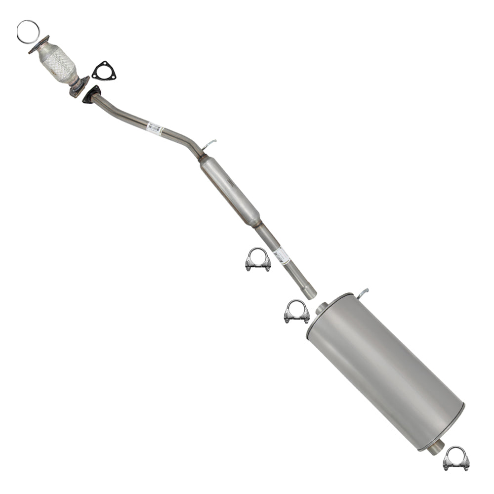 2011-2014 Honda Odyssey 3.5L Rear Catalytic Resonator Muffler Exhaust Kit | EPA Approved