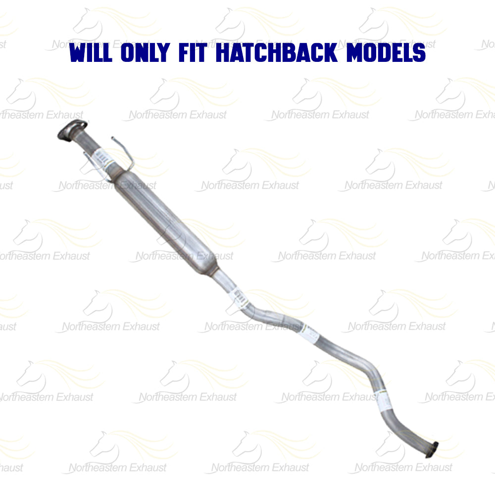 2007-2012 Nissan Versa 1.8L Complete Exhaust System with EPA Catalytic Converter | For Hatchback