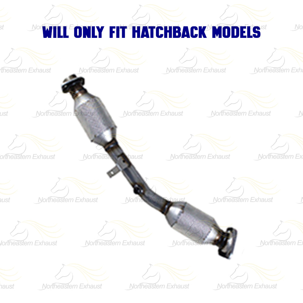 2007-2012 Nissan Versa 1.8L Complete Exhaust System with EPA Catalytic Converter | For Hatchback