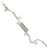2011-2014 Honda Odyssey 3.5L Rear Catalytic Resonator Muffler Tail Pipe Exhaust Kit | EPA Approved