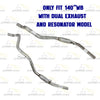 2011-2018 RAM 1500 5.7L Exhaust Pipe Muffler Pair of Tail Pipe Kit
