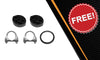 2014-2019 Toyota Corolla 1.8L Stainless Steel Resonator Muffler Exhaust Kit