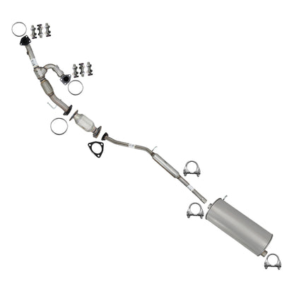 2014 Honda Odyssey 3.5L Rear Catalytic Resonator Pipe Muffler Exhaust Kit | EPA Approved