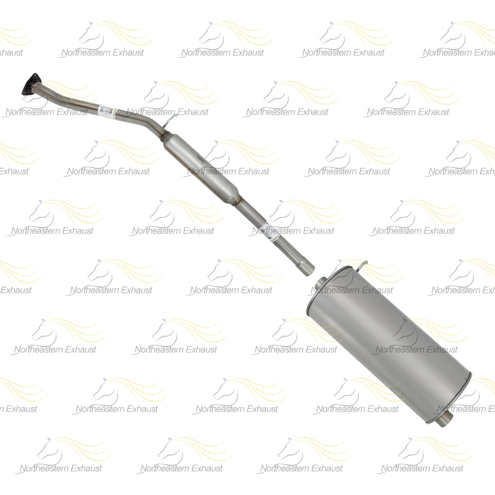 2014 Honda Odyssey 3.5L Rear Catalytic Resonator Pipe Muffler Exhaust Kit | EPA Approved