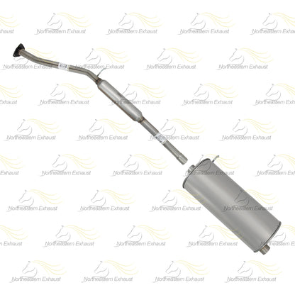 2014 Honda Odyssey 3.5L Rear Catalytic Resonator Pipe Muffler Exhaust Kit | EPA Approved