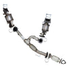 2014 Honda Odyssey 3.5L EPA Approved Pair of Manifold Y-Pipe Rear Catalytic Exhaust Kit
