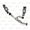 2014 Honda Odyssey 3.5L Pair of Manifold Catalytic w/ Resonator Pipe Muffler Kit | EPA Approved