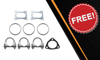 2014 Honda Odyssey 3.5L Pair of Manifold Catalytic w/ Resonator Pipe Muffler Kit | EPA Approved