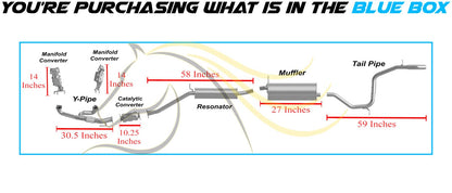 2014 Honda Odyssey 3.5L Complete Exhaust System | EPA Approved