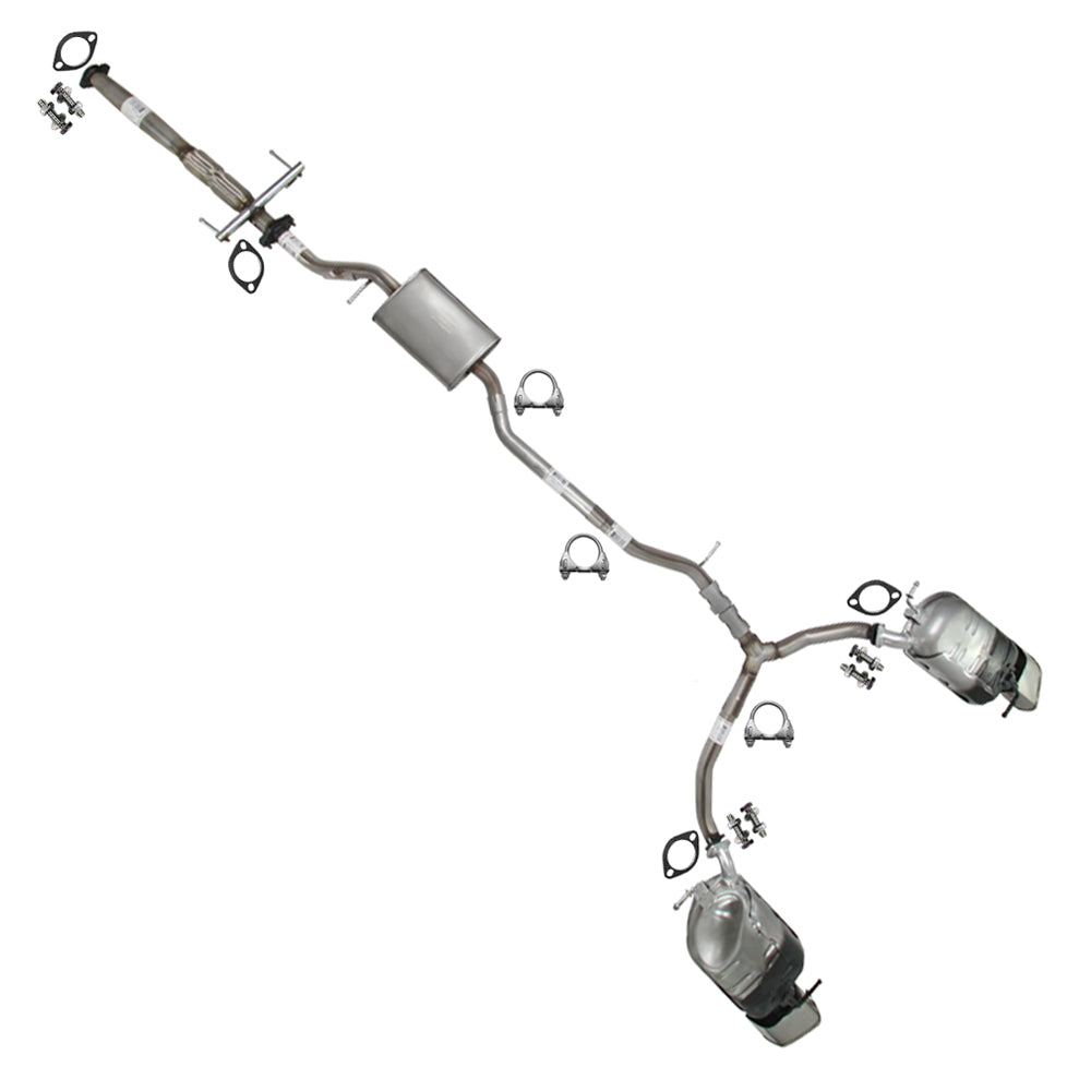 2007 Mazda CX-9 3.5L | 2008–2012 Mazda CX-9 3.7L Exhaust System Kit | Direct-Fit