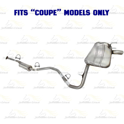 2016-2017 & 2020 Honda Civic 2.0L Exhaust Muffler Assembly | For Coupe models only