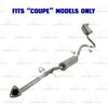 2016-2017 & 2020 Honda Civic 2.0L Exhaust Muffler Assembly | For Coupe models only