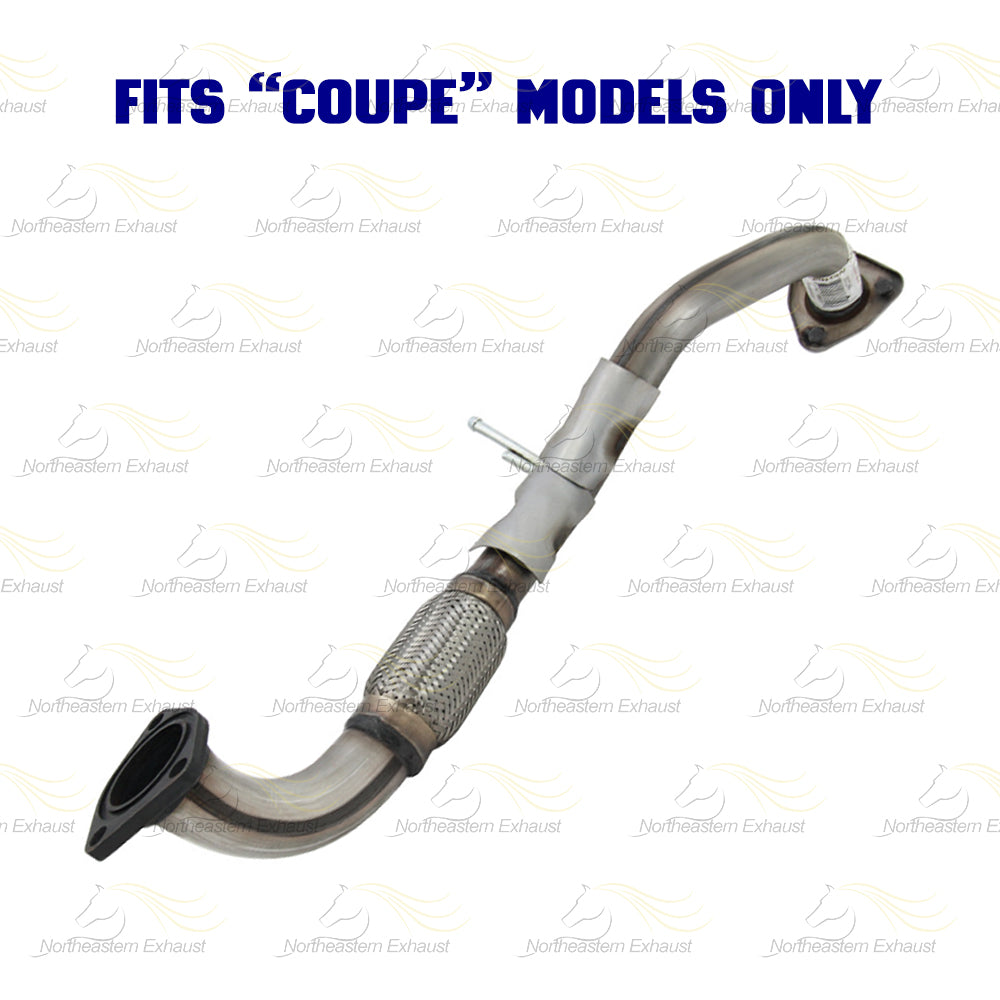 2016-2017 & 2020 Honda Civic 2.0L Stainless Steel Front Pipe Muffler Assembly Kit | For Coupe models only