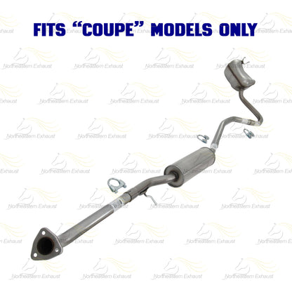 2016-2017 & 2020 Honda Civic 2.0L Stainless Steel Front Pipe Muffler Assembly Kit | For Coupe models only