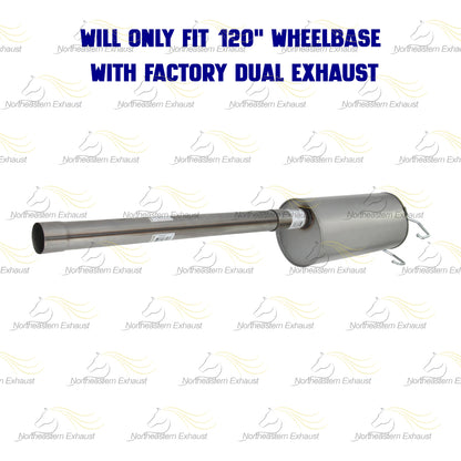 2011-2018 RAM 1500 5.7L Stainless Steel Front Pipe Muffler Exhaust Kit