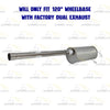 2009-2010 Dodge Ram 1500 5.7L Stainless Steel Front Pipe Muffler Exhaust Kit