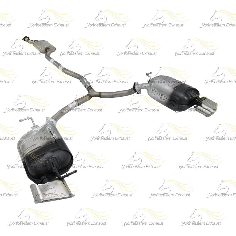 2007 Mazda CX-9 3.5L | 2008–2012 Mazda CX-9 3.7L Resonator Y-Pipe Pair of Muffler Exhaust Kit