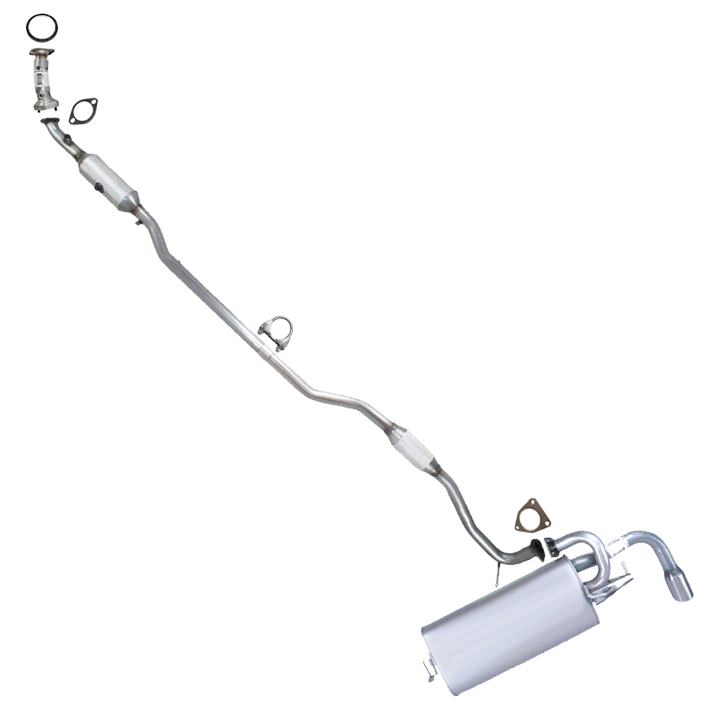 2016-2019 Mitsubishi Outlander Sport 2.0L EPA Approved Catalytic w/ Front Pipe & Muffler Exhaust Kit