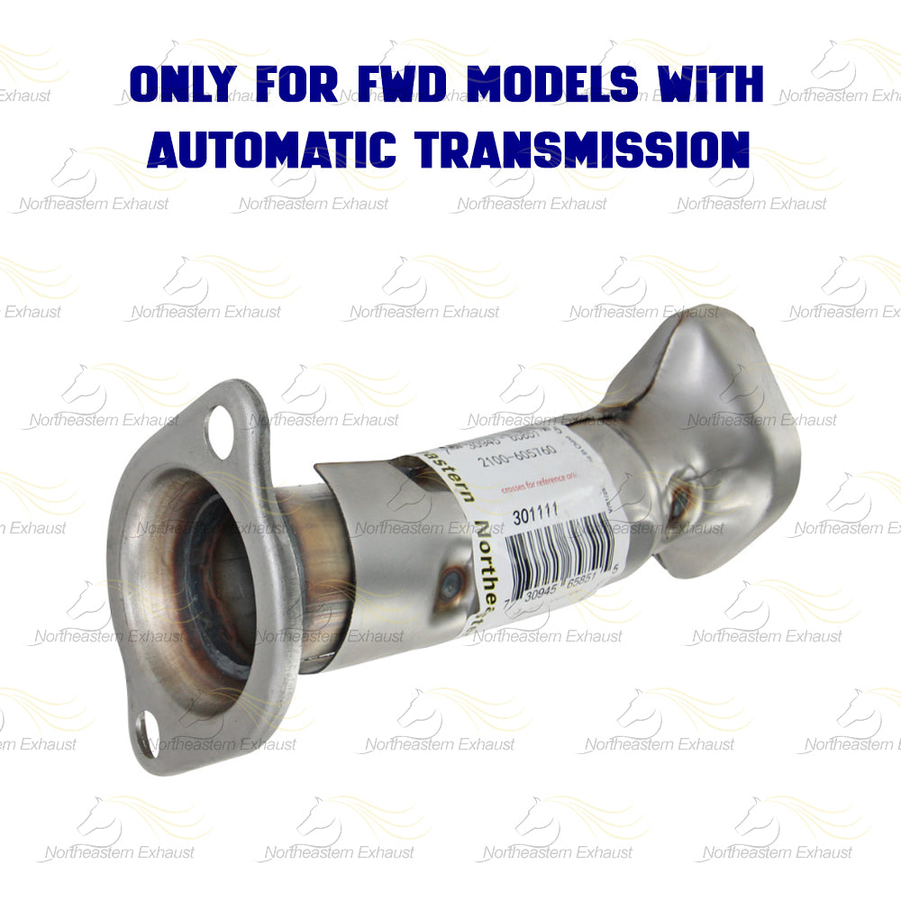 2016-2019 Mitsubishi Outlander Sport 2.0L EPA Approved Catalytic w/ Front Pipe & Muffler Exhaust Kit