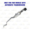2016-2019 Mitsubishi Outlander Sport 2.0L EPA Approved Catalytic w/ Front Pipe & Muffler Exhaust Kit