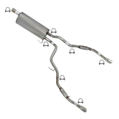 2011-2018 Dodge RAM 1500 5.7L Stainless Steel Muffler Tail Pipe w/ Tips Exhaust Kit