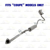2016 2017 2020 Honda Civic 2.0L EPA Approved Catalytic Front Pipe Muffler Exhaust Kit