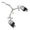 Exhaust Y Pipe Pair of Muffler Kit for 2007 Mazda CX-9 3.5L | 2008-2012 Mazda CX-9 3.7L